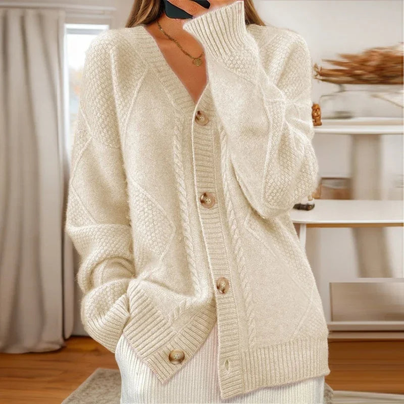 Cozy Chic Knitted Cardigan