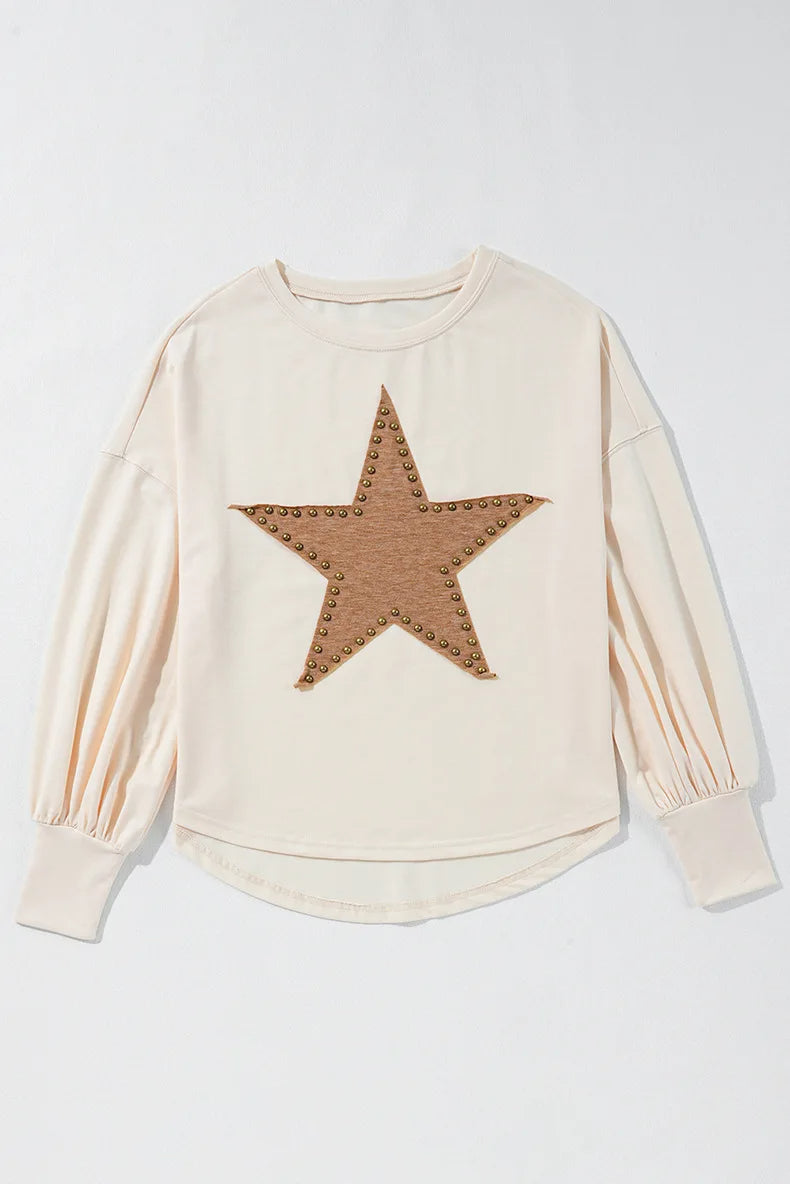 StarPrint Retro Rivet Sweatshirt