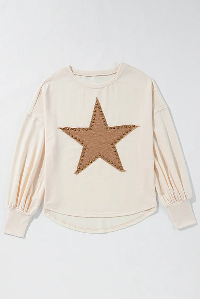 StarPrint Retro Rivet Sweatshirt
