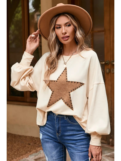 StarPrint Retro Rivet Sweatshirt